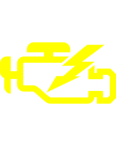 Check Engine Light Decal