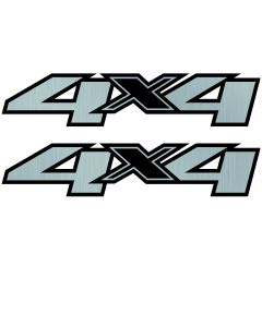 2008 2009 2010 2011 2012 Chevy GMC SIlverado Sierra 4x4 Decals 15707442 - Regular