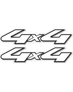 Aftermarket 4x4 decals fits Ranger