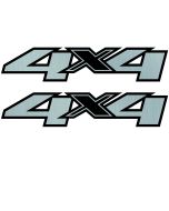 2008 2009 2010 2011 2012 Chevy GMC SIlverado Sierra 4x4 Decals 15707442 - Regular