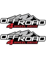 2004, 2005, 2006, 2007, 2008, 2009, 2010,2012 Aftermarket 4x4 Decals Stickers for Chevy Colorado Xtreme GMC Canyon 4WD Bedside 15139039