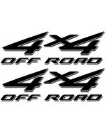 2002 - 2008 4x4 Decals for Ford F Series Super Duty HD